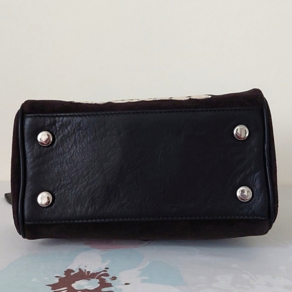 Rare Vintage juicy couture y2k small velvet Juicy American Princess stachel bag - Picture 5 of 16